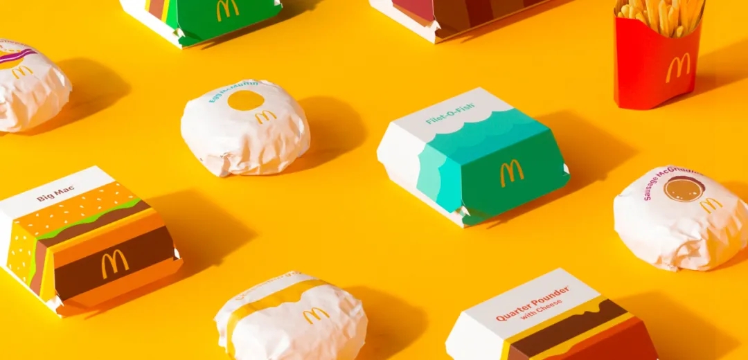 彭厨麦当劳打造全新品牌包装视觉系统，真是会玩